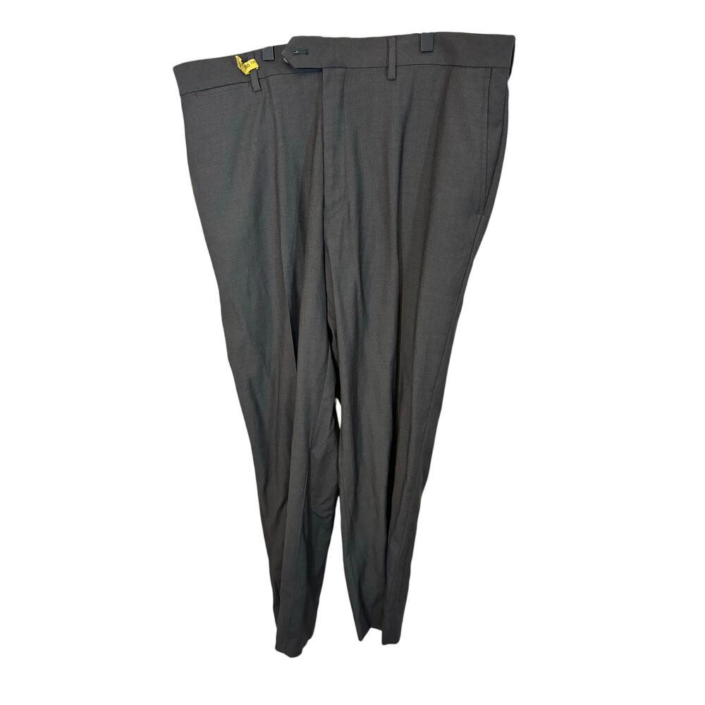 Stafford Essentials Mens Dress Pants Classic Fit  Grey Size 44x30 Business